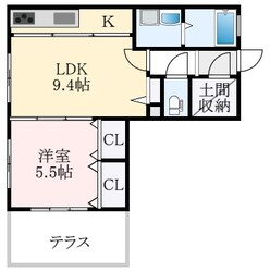 メゾンドゥルポⅠの物件間取画像